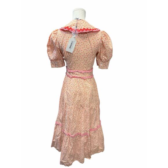 English Factory Floral Print Midi Dress - Picture 7 of 8